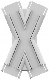 Gamma 35 световые линии  соединители   X-shaped (АВС)