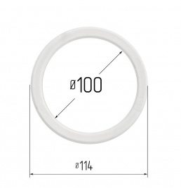 Протекторное кольцо 100 мм прозрачное