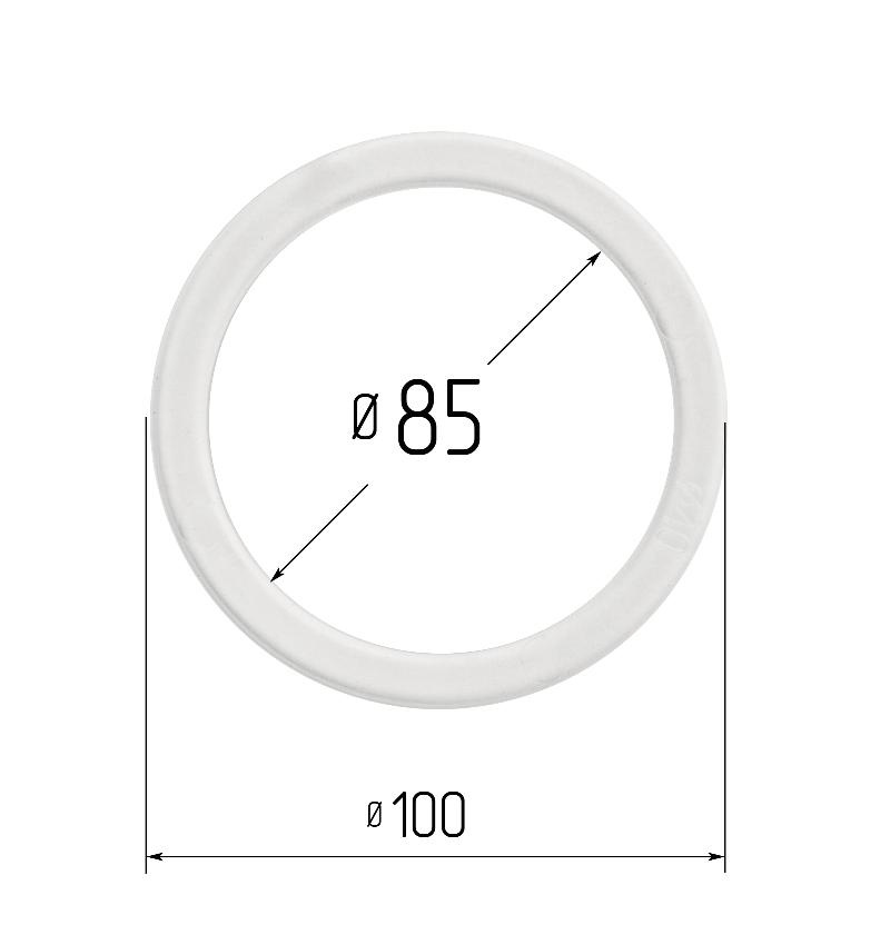 Протекторное кольцо  85 мм прозрачное фото 1