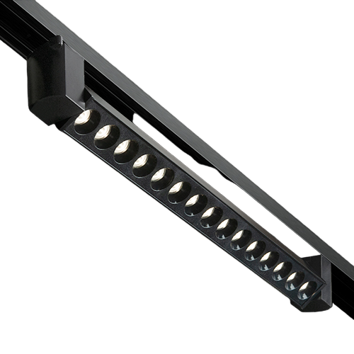 Трековый LED cветильник TrackLine 2302 BK 30 Ватт 4200K фото 1
