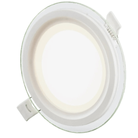 Потолочный светильник Slim Glass Panel 9W round 4200К фото 1